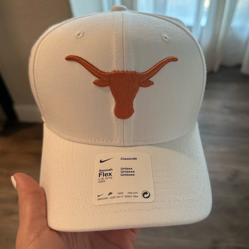 White Nike Texas Longhorn baseball cap